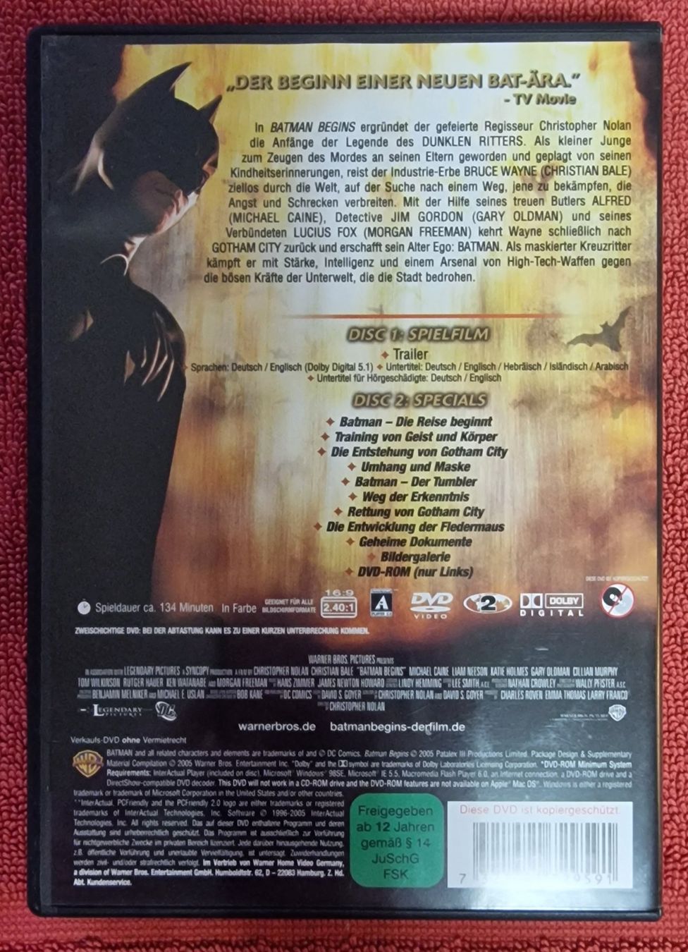 Tutti i DVDs: Batman Begins DVD – Usato da Basel venduto da phi_8xhm 1