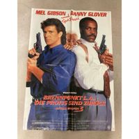 Original "Lethal Weapon 3" Filmplakat, Top Zustand!