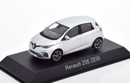 Renault ZOE II ZE50 seit 2020 silber met.     1:43 von NOREV