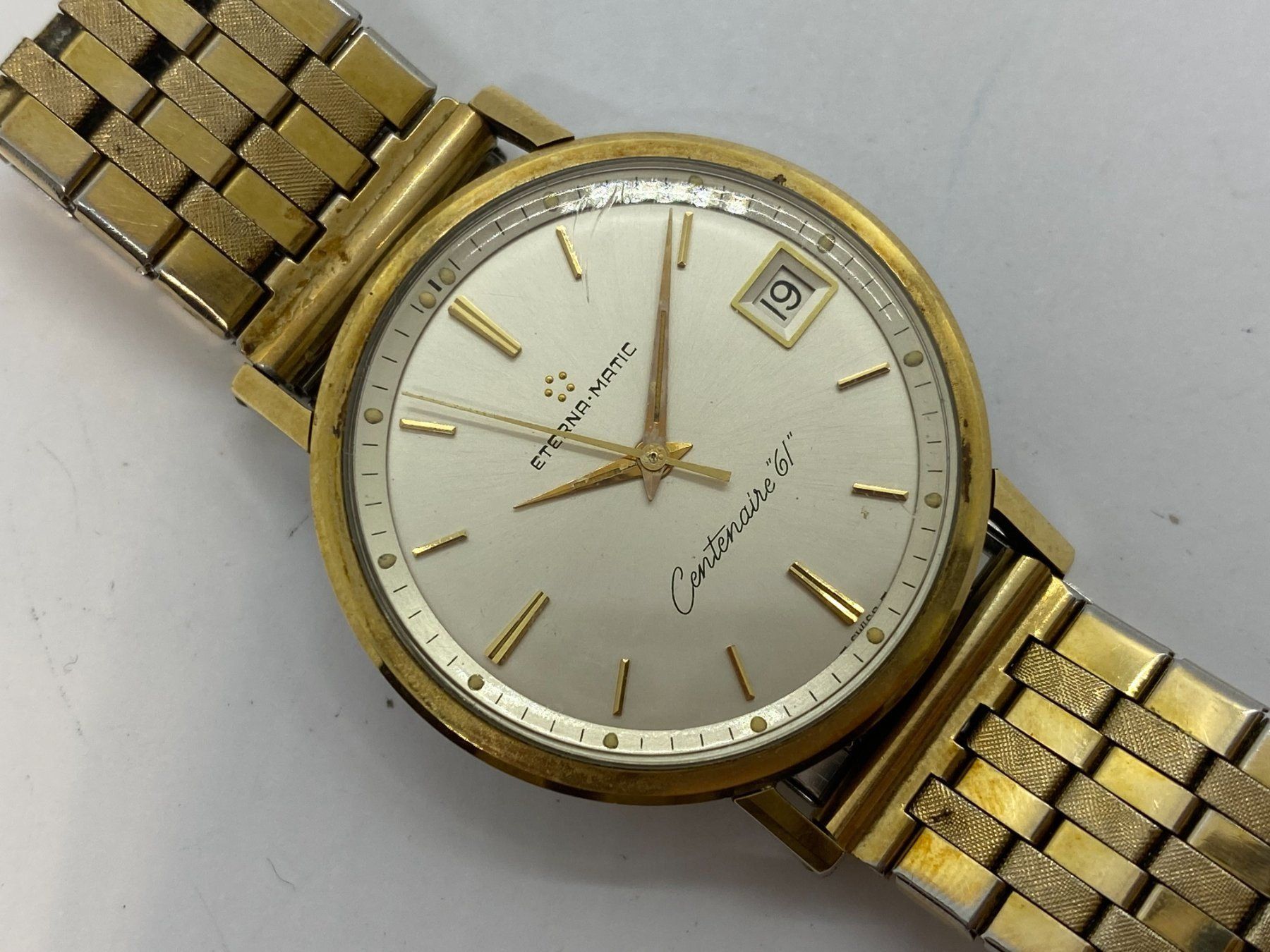 Eterna Orologi: ETERNA-MATIC 35mm Centenare 61 Automatik läuft – Usato da Arch venduto da seil819