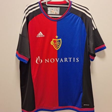 Adidas Fc Basel Sponsor Novartis 2015 XL