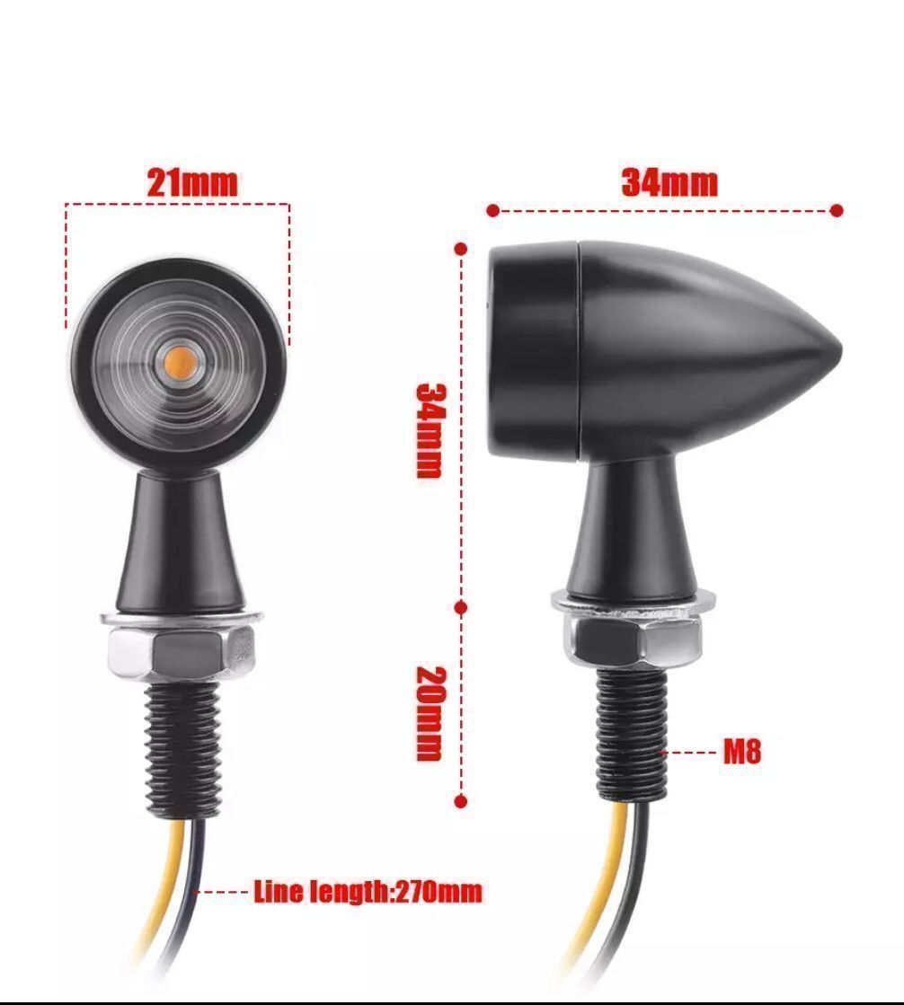 Altro: LED Motorrad Mini Blinker Bullet Chopper – Nuovo e nell'imballaggio originale da Thörigen venduto da Reto_80 5