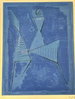 Marino MARINI Farb- Radierung from Goethe 1979 signiert