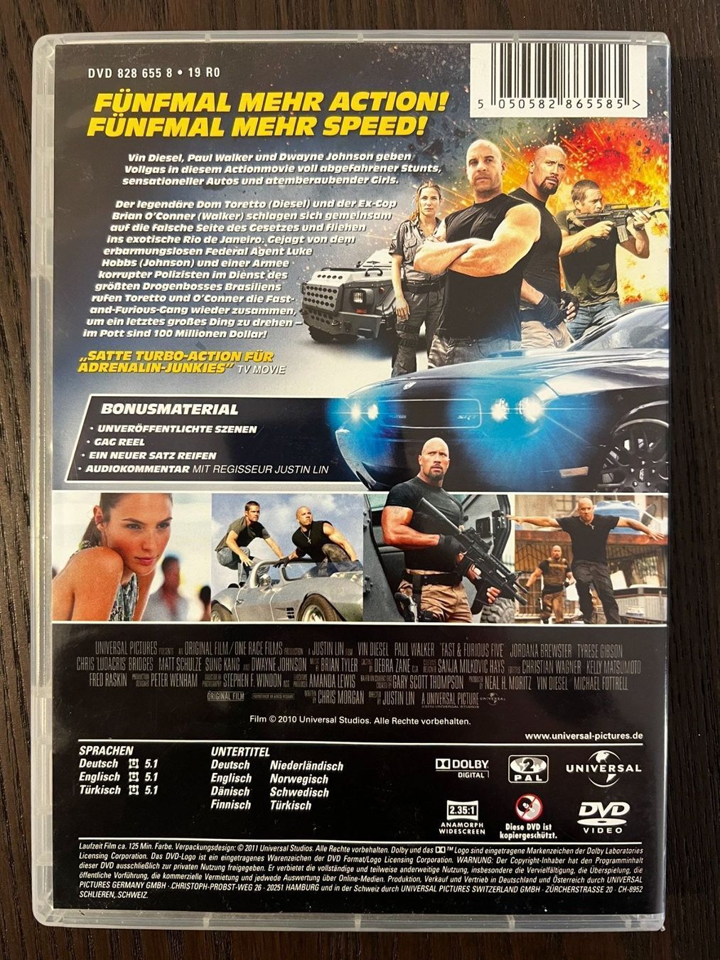 Alle DVDs: Fast & Furious 5 – Gebraucht aus Zürich von FilmFreunde 1