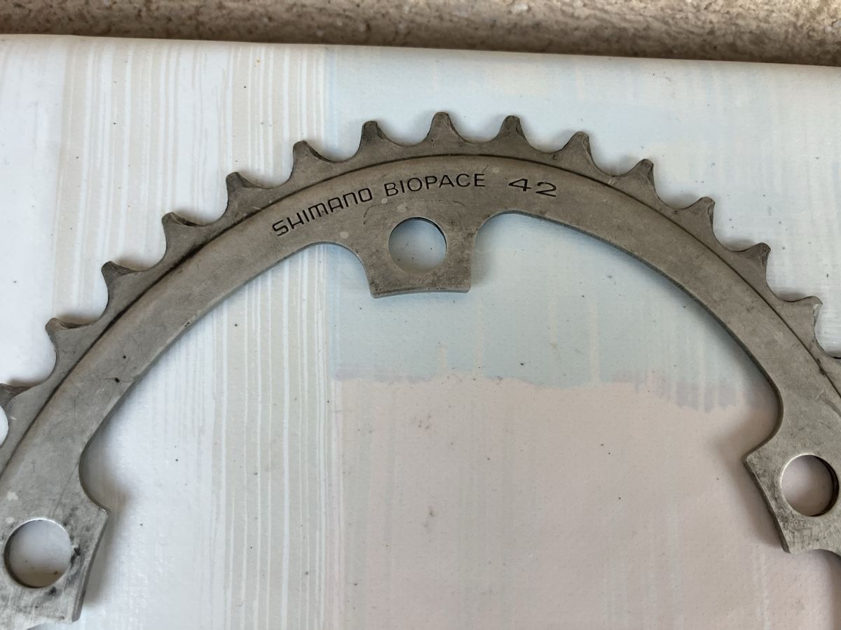 Shimano Pezzi di ricambio: Shimano Biopace Kettenblatt 52 / 42 – Usato da Trimbach venduto da cendira 6