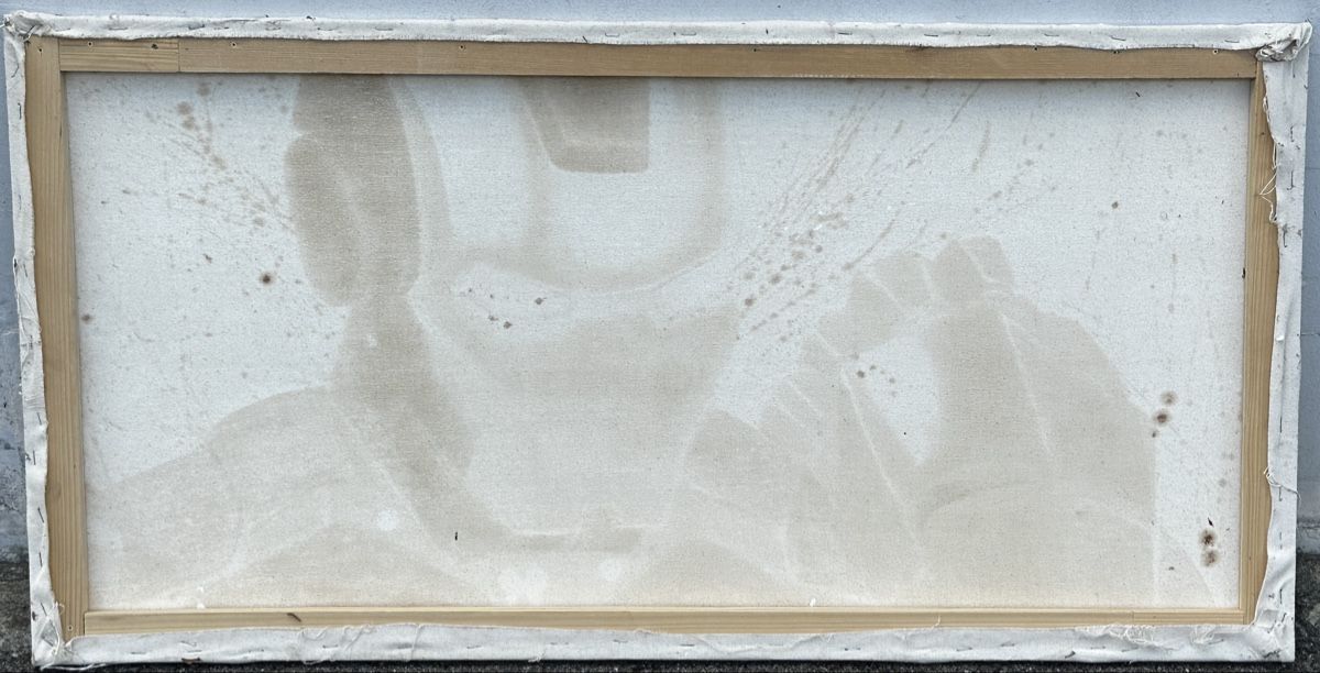 Dipinti: Iron Man Gemälde Leinwand unikat – Nuovo (secondo la descrizione) da Forch venduto da sv94 1