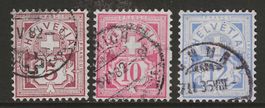 1882 : Ziffermuster Nr. 54 - 56 : KP 285.--