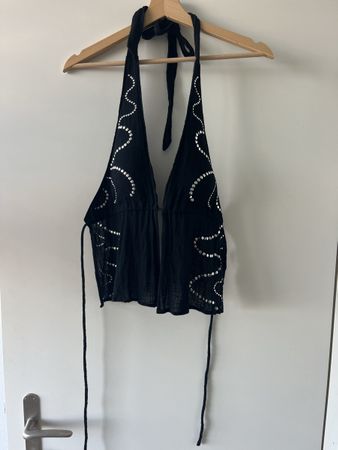 Haut noué dos nus 
