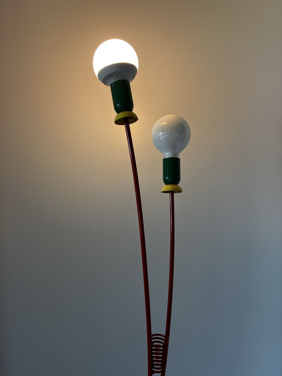 Lampade: Memphis Style Vintage Floor Lamp - 80s Postmodern – Usato da Oberägeri venduto da Theonose74 5