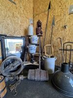 Lot divers objets anciens et décoratifs brocante