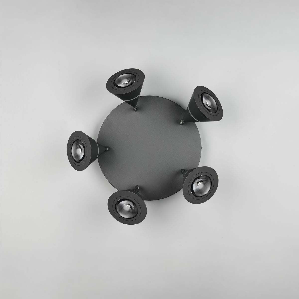 Lampadari & plafoniere: LED Deckenleuchte, Schwarz, 28 cm Ø – Nuovo (secondo la descrizione) da Kreuzlingen venduto da Smart-Light 7