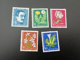 Pro Juventute 1960 Satz ** Perfekt (4693)