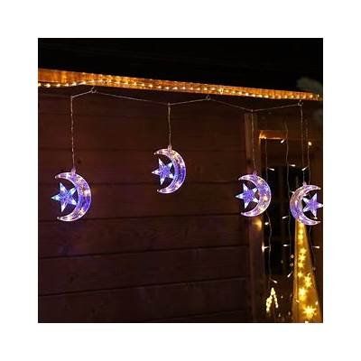 Ghirlande e barre luminose: Lichterkette Mond und Stern Star-Max – Nuovo e nell'imballaggio originale da Koppigen venduto da Bracher_Mail-House