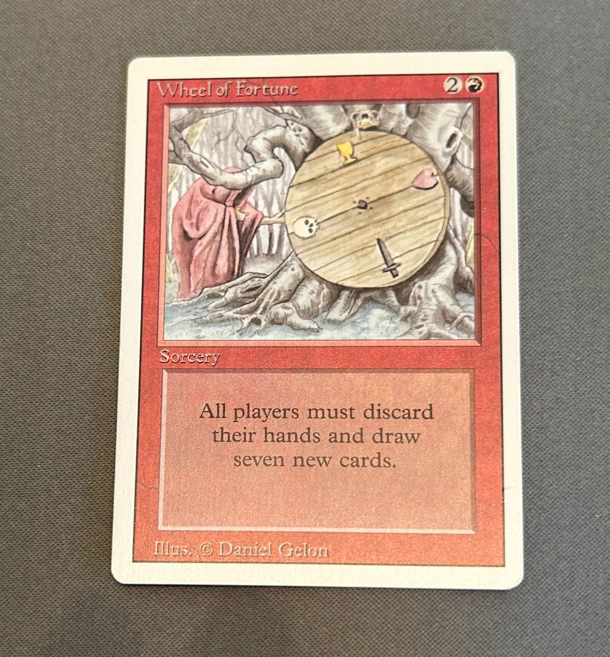 Magic The Gathering Carte collezionabili: MtG Wheel of Fortune Revised – Usato da Dübendorf venduto da Baloo81