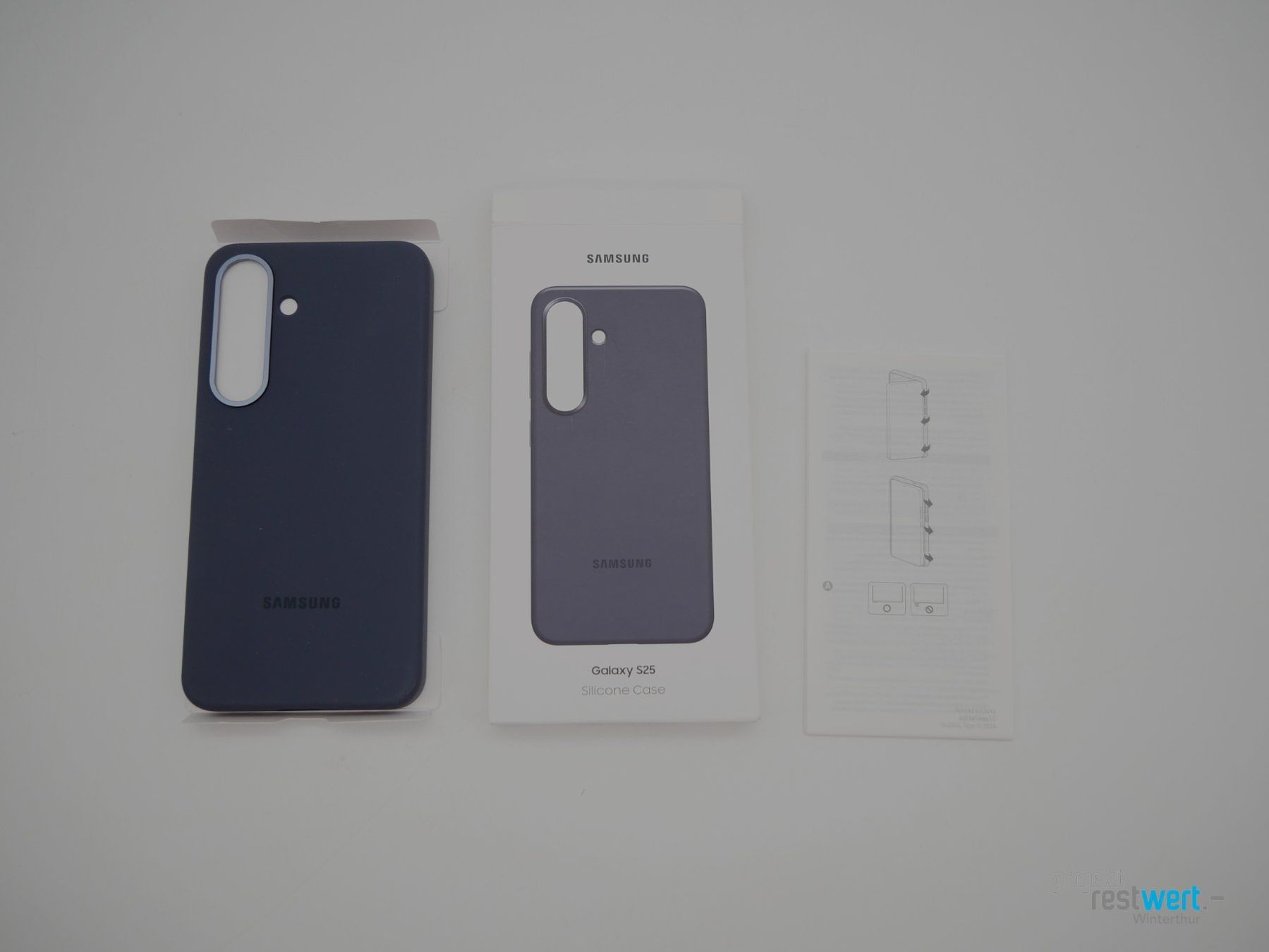 Samsung Cover & Protezioni schermo: SAMSUNG Silicon Case Galaxy S25 – Nuovo (secondo la descrizione) da Winterthur venduto da Restwert_Winterthur