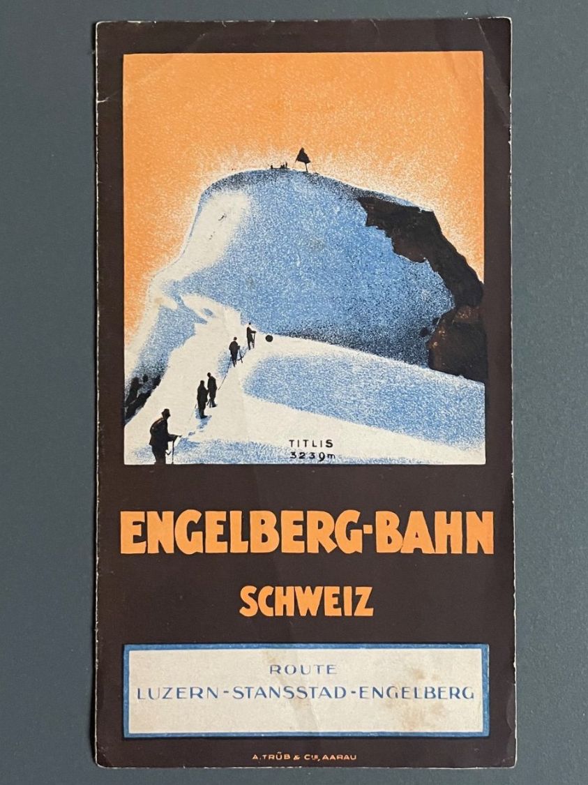 Dokumente: Luzern Stansstad Engelberg-Bahn / Titlis Eisenbahn – Gebraucht aus Luzern von oh_08