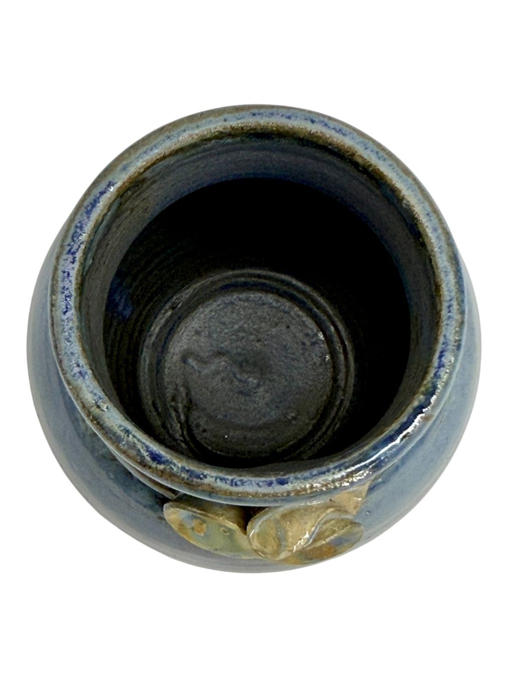 Vasi & Recipienti: Vase LAROZAS en céramique émaillée bleu – Usato da Morges venduto da Novantica 6