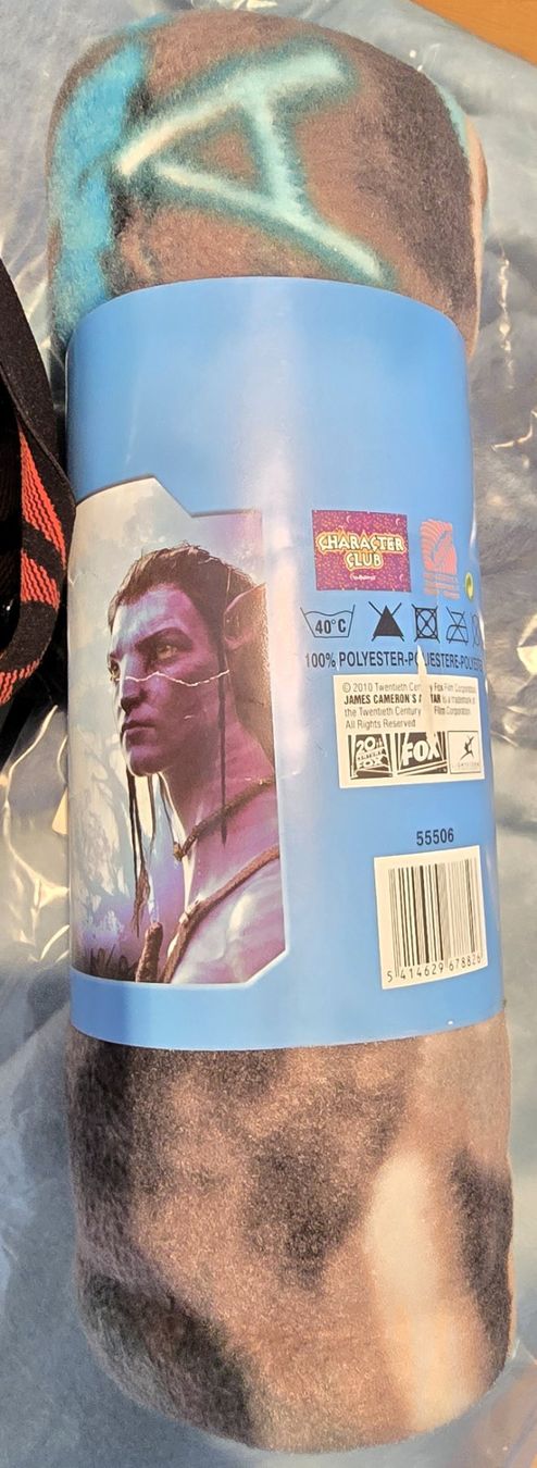 Coperte: Avatar Fleecedecke, neu & originalverpackt, 130x160cm – Nuovo e nell'imballaggio originale da Winterthur venduto da Versus0 1