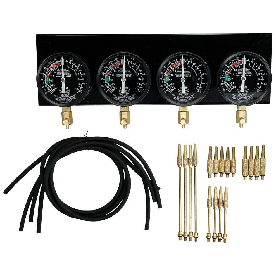 Alle Werkzeuge: Synchron-Vergaser-Testgerät mit 4 Synchronuhren, 29-tlg. – Neu und originalverpackt aus Dietikon von Numis8953 1