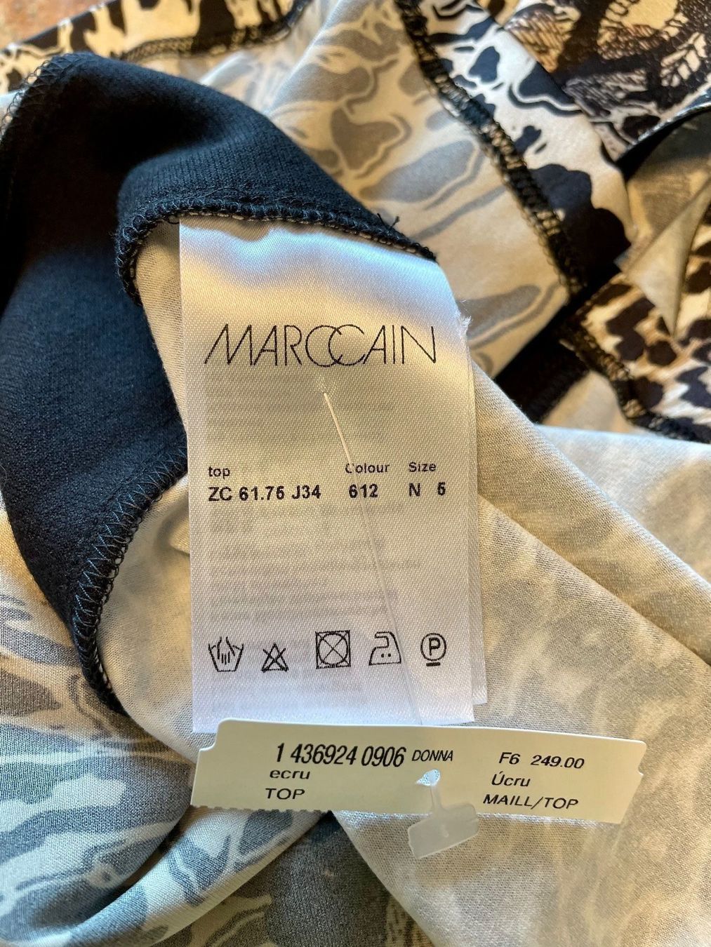 Marc Cain Blusen: MARC CAIN - Samt/Seidenshirt N5 – Neu und originalverpackt aus Spreitenbach von Jessy8 4