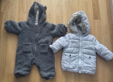 Babyoverall und Jacke Gr. 68