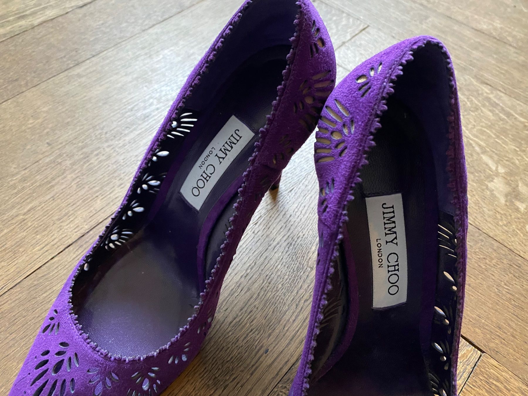Jimmy Choo Scarpe da donna: Jimmy Choo Pumps Violett – Nuovo (secondo la descrizione) da Zürich venduto da aMortensen 5