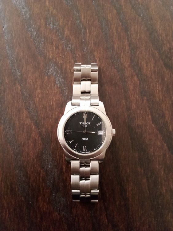 Montre Tissot PR50 Gent Chronographe - Verre Saphir, Reconditionnée, Service Neuve