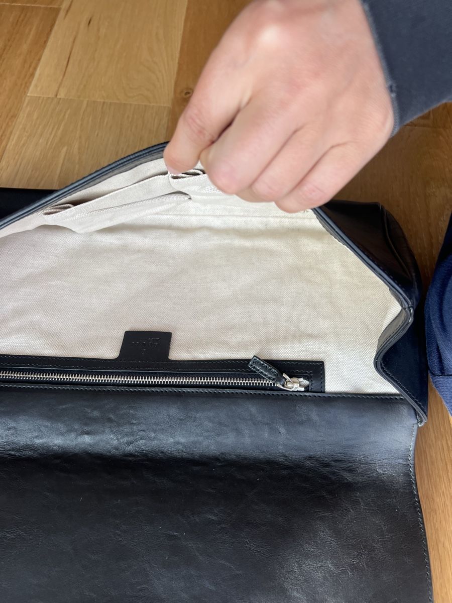 Gucci Borse: Pochette Gucci en cuir noir – Usato da Lutry venduto da roxypoxy 4