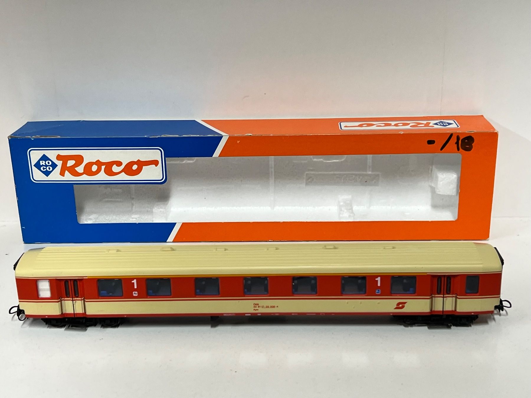 Roco Modellini di ferrovie: Roco  ÖBB 1.Kl H0 DC – Usato da Geroldswil venduto da TopTrain54