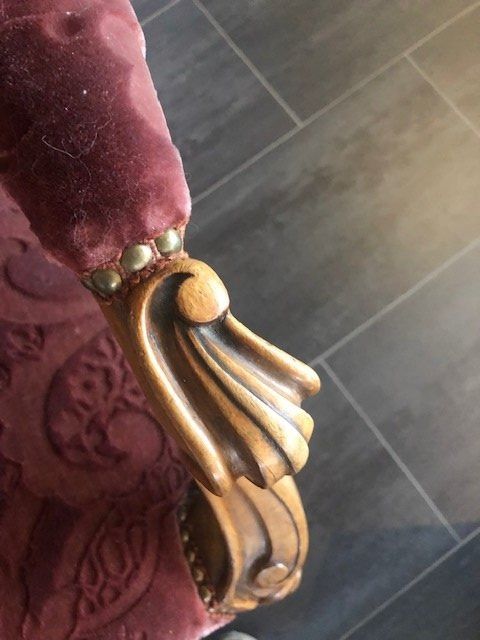 Poltrone: Louis XlV Sessel mit Blumenmuster – Usato da Wiesendangen venduto da Genitiv 4