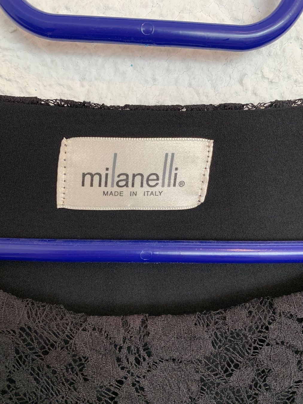 Vestiti: Milanelli Kleid Spitze schwarz Gr. M / L – Usato da Fislisbach venduto da KolibriSecondhand 1