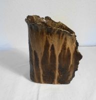 Rustikale Stein Vase, Handarbeit, Unikat Lava Vase