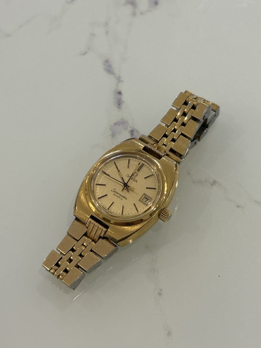 Omega Orologi: Oméga seamaster quartz vintage  – Difettoso da Villars-sûr-glane venduto da Brocstock 1