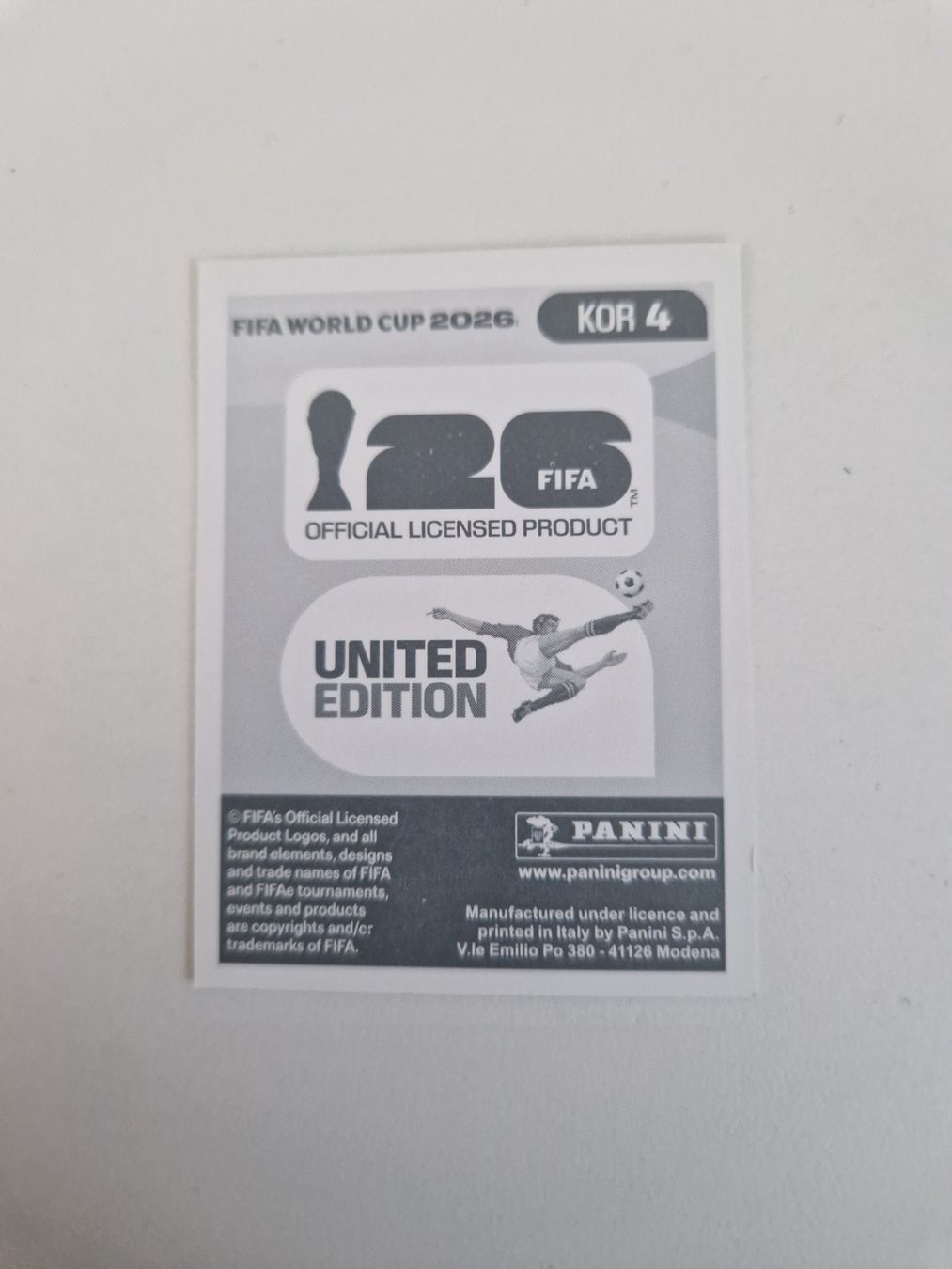 Panini Cartes à collectionner: Panini Sticker KOR4 – Neuf (Voir description) à Stüsslingen par white_angel86 1