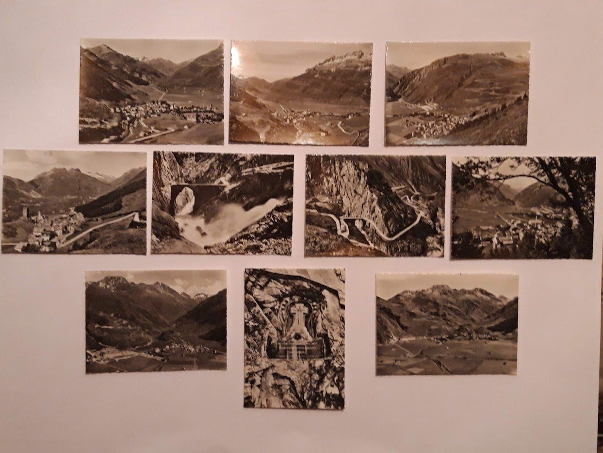 Cartoline postali: Set von 10 AK "Andermatt" 1444 m – Usato da Piotta venduto da pie_ht2h 2