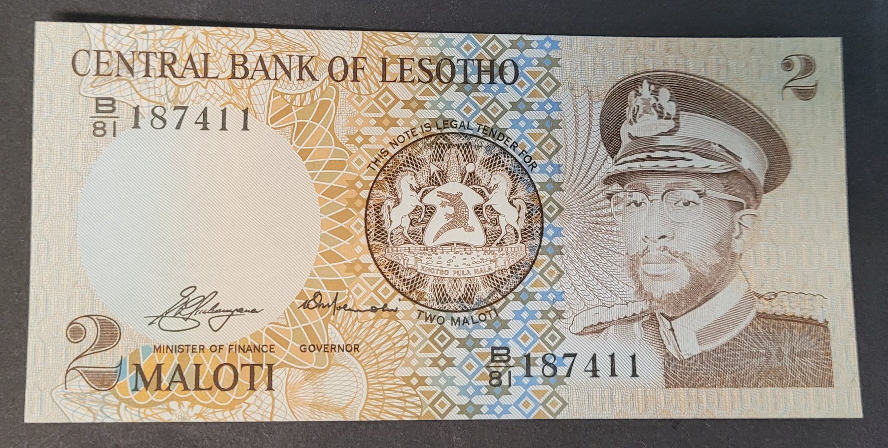 Banconote: 2 MALOTI / LESOTHO 1981 (BANKFRISCH) – Nuovo (secondo la descrizione) da Mumpf venduto da antonio_schweiz_961