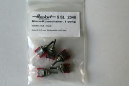 HERKAT - Micro-Kippschalter (Schalten - Null - Impuls)