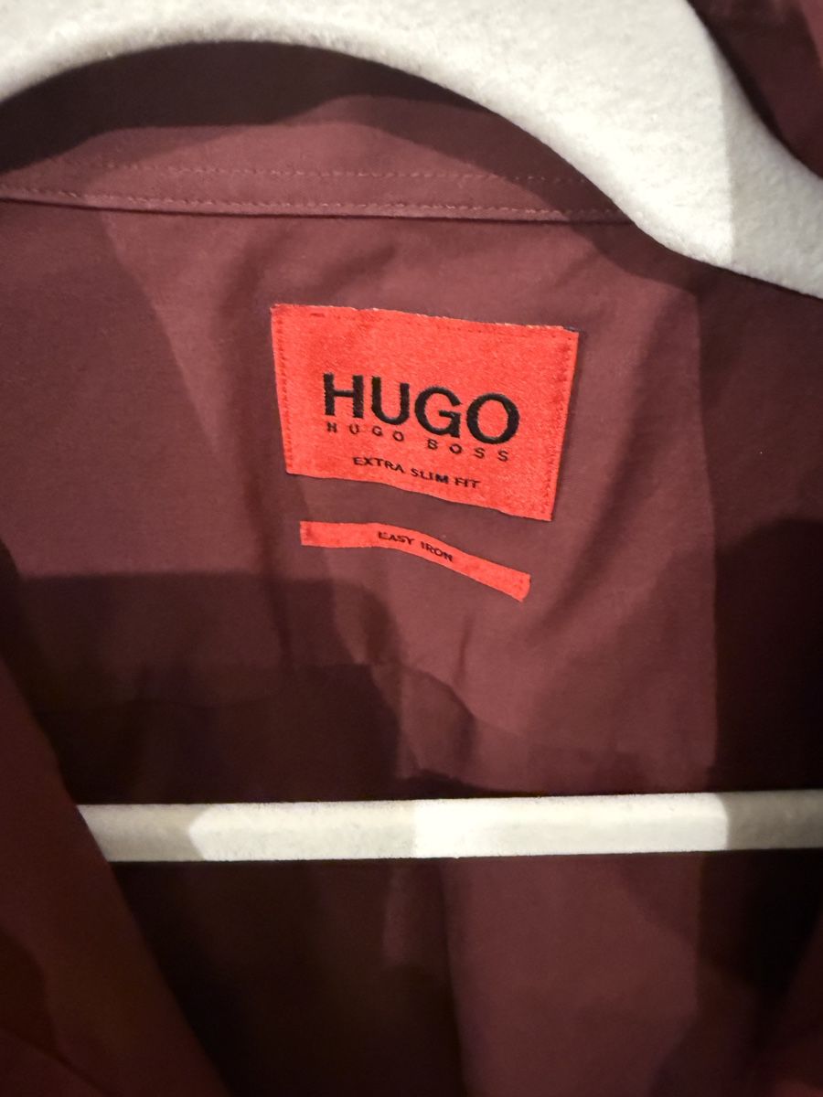 Hugo Boss Camicie: Hugo Boss Hemd in bordeaux 38/15 – Nuovo (secondo la descrizione) da Winterthur venduto da fij_f65r 4