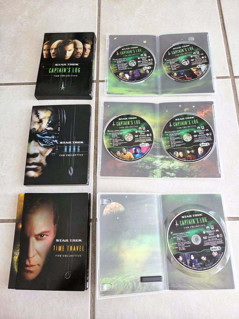 Tutti i DVDs: STAR TREK - DVD - SAMMLUNG – Usato da Brüttisellen venduto da Nighttrain 5
