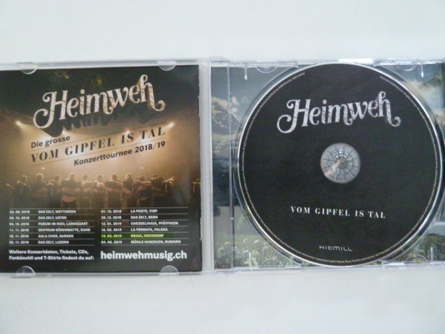 CD: HEIMWEH - Vom Gipfel ist Tal – Usato da Au ZH venduto da sikoku 1