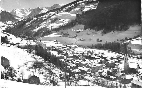 Cartoline postali: Küblis gegen Conters im Winter – Usato da Olten venduto da clotaldi