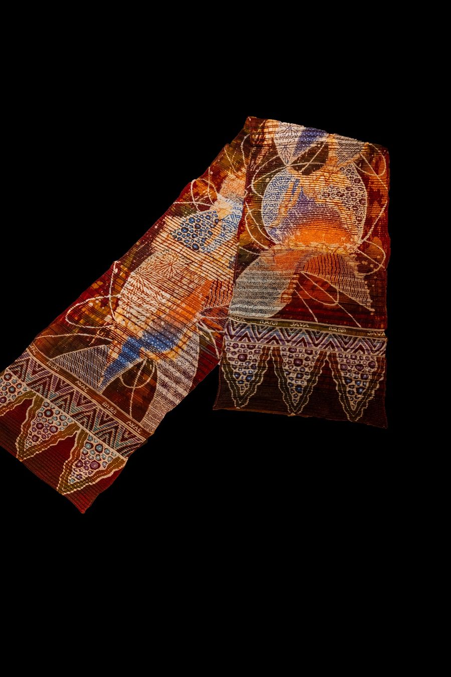 Tessuti: Batik Tulis auf strukturierter Seide – Nuovo (secondo la descrizione) da Romanshorn venduto da ras_b6lp 4