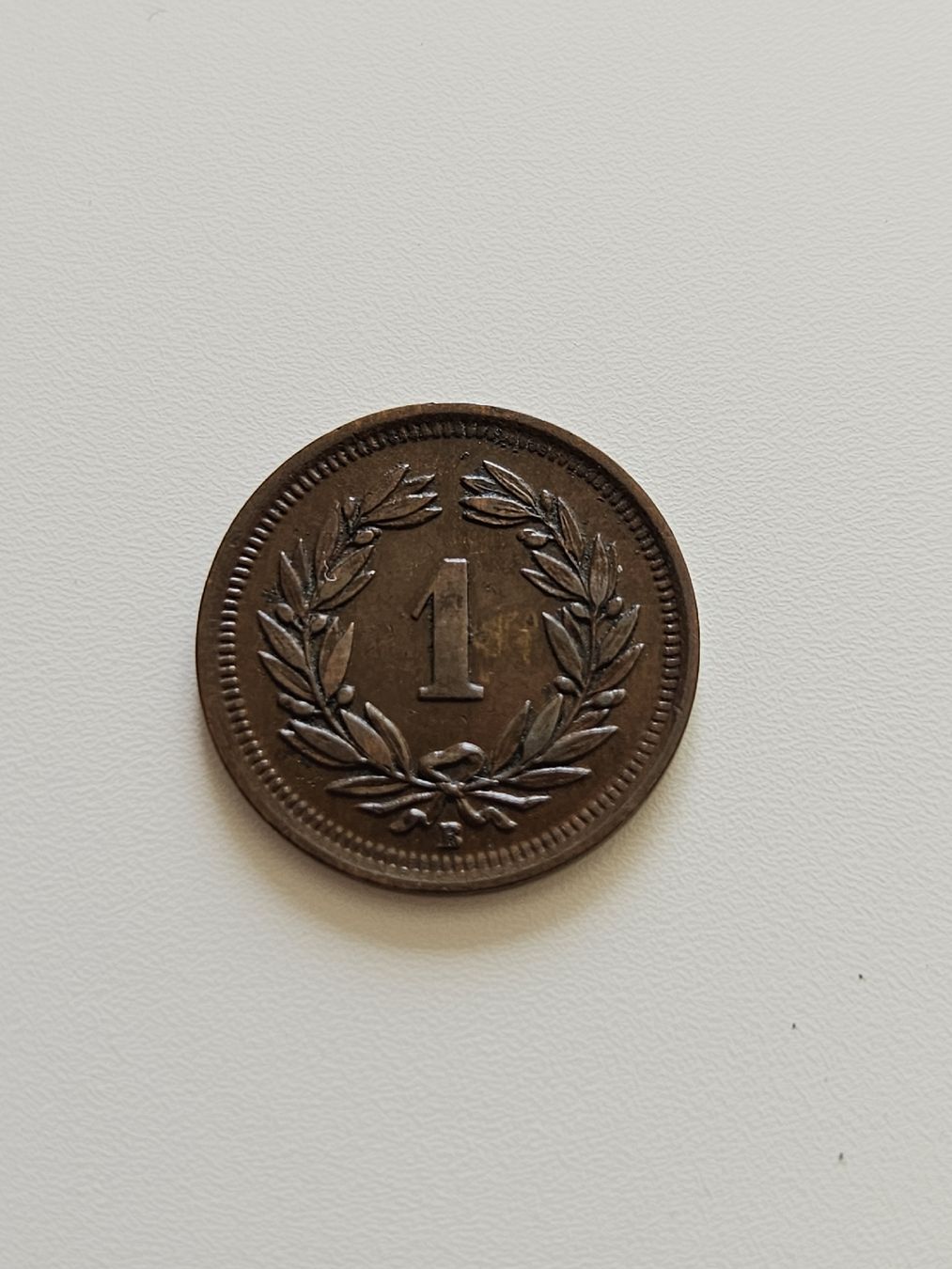 Tutti le monete: 1 Rappen 1909 – Usato da Pfäffikon ZH venduto da Melibol 1