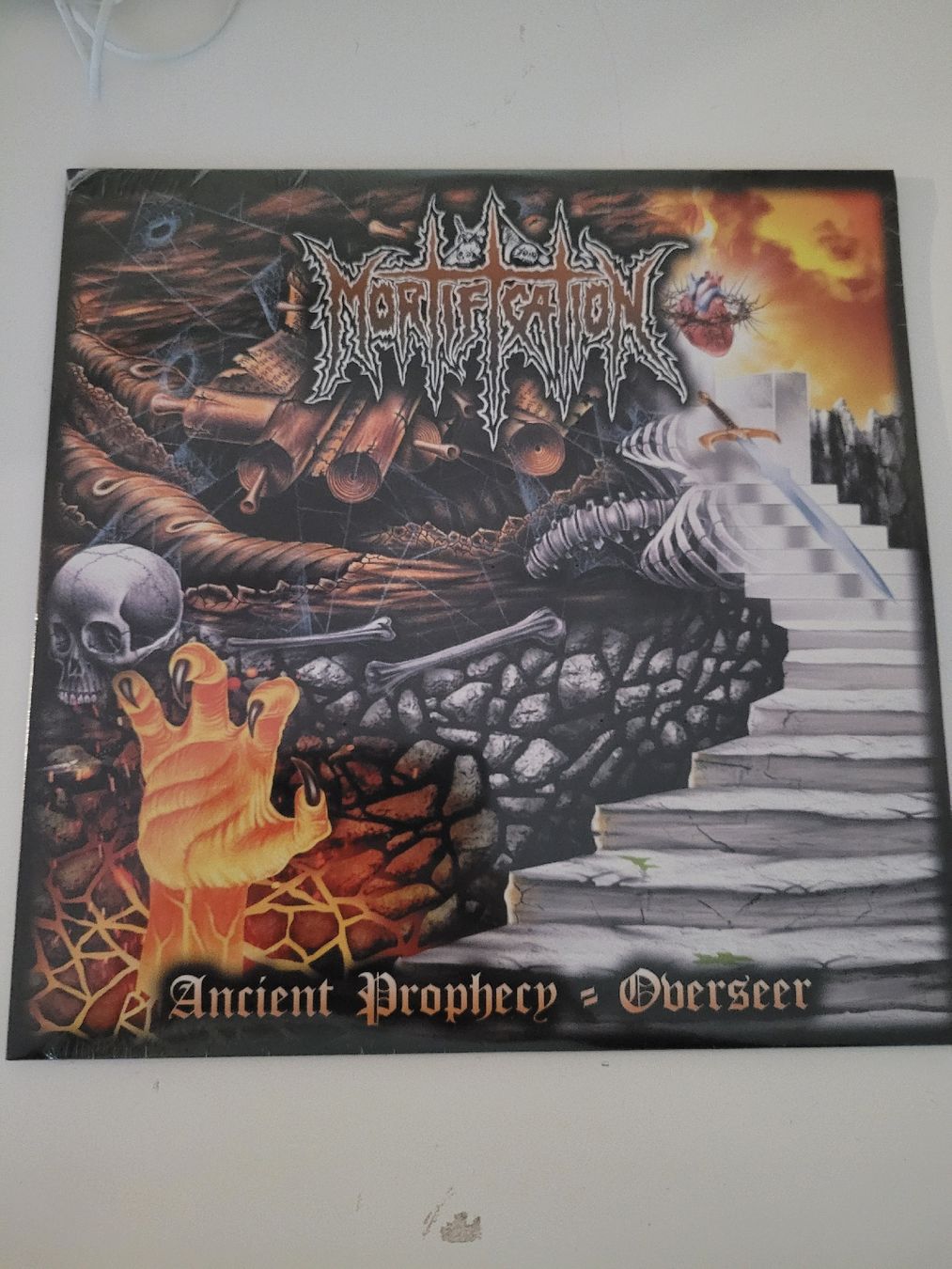 Vinyles: Mortification - Ancient Prophecy/Overseer 10" Ltd. Vinyl – Neuf avec emballage d'origine à Münsingen par Drachenwurst