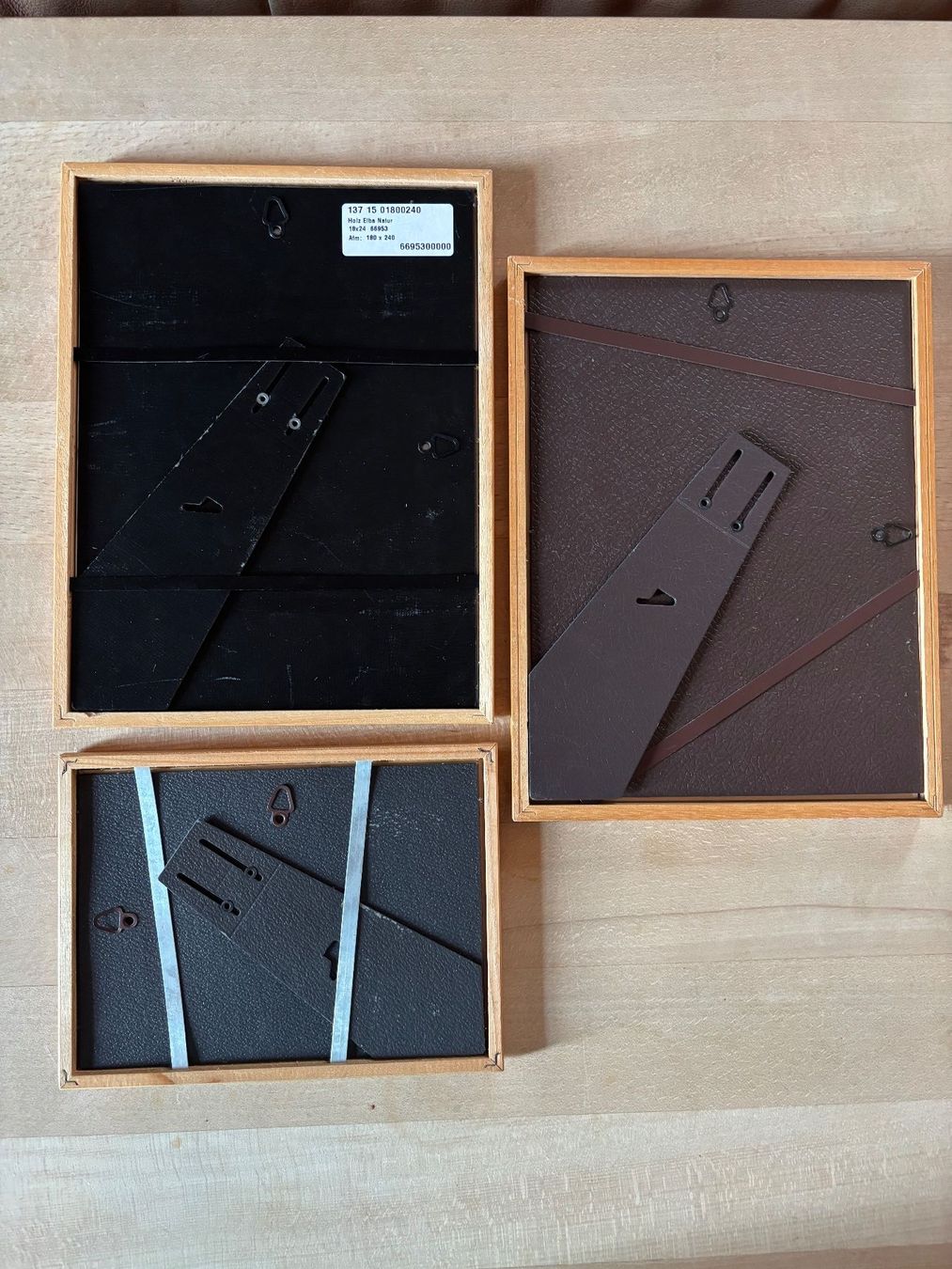 Cadres de tableaux: Vintage Bilderrahmen Holz 3er Set – D'occasion à Horgen par uge_pd5p 1