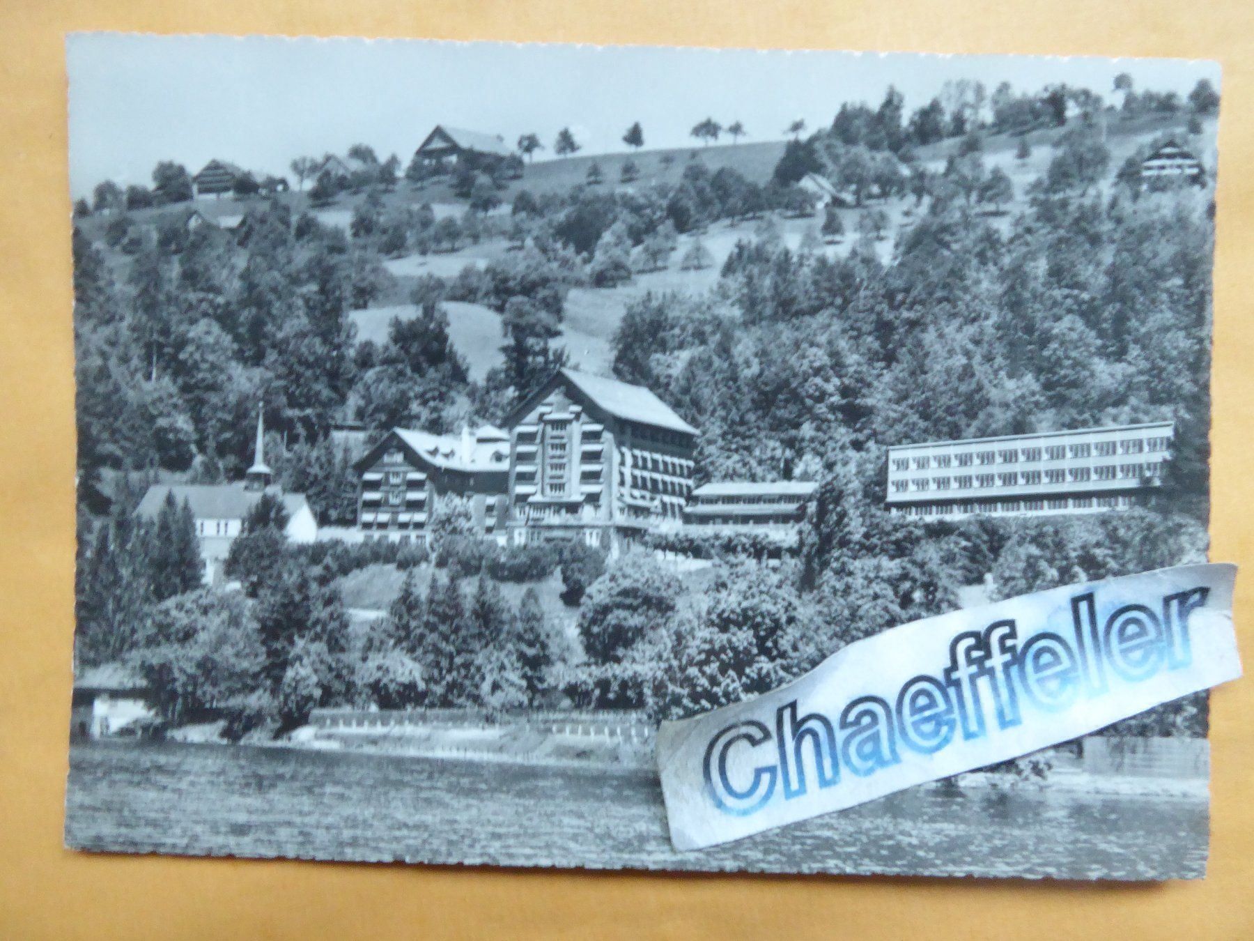 Ansichtskarten: 1957 Ländli, Oberägeri – Gebraucht aus Zürich von Chaeffeler