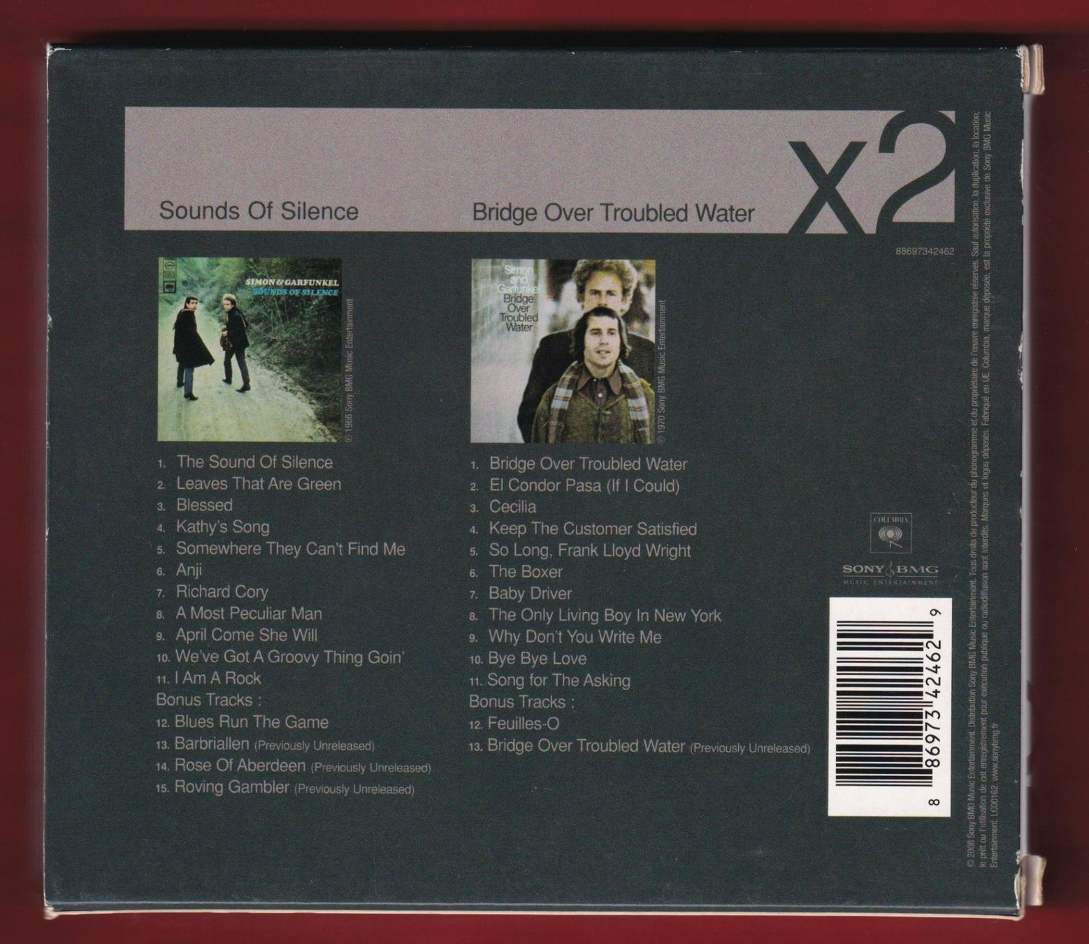 CD: Simon & Garfunkel - x2 (2 CD) – Usato da Zürich venduto da Pfluftl2000 1
