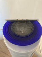 2 Wandleuchten Blau