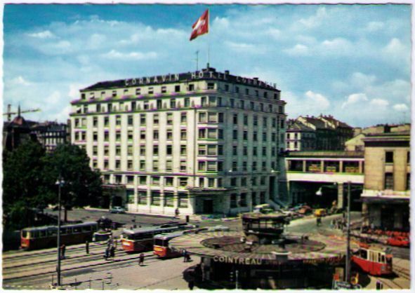 Cartoline postali: Genf / Genève - Hôtel Cornavin – Usato da Binningen venduto da Mountainrider