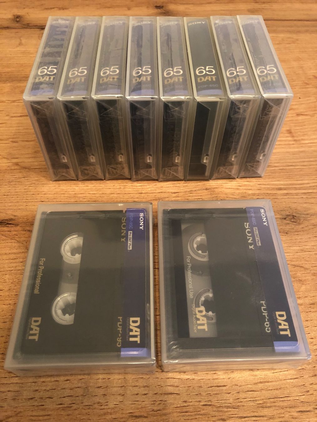Kompaktkassetten: DAT-Kassetten Sony PDP-65c/95c – Neu und originalverpackt aus Münchenstein von Lexa-70 1